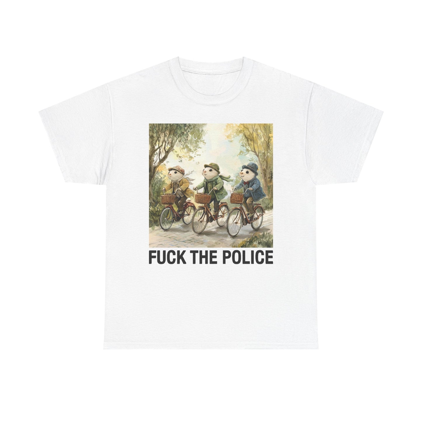 Unisex Heavy Cotton Tee -F**K the police