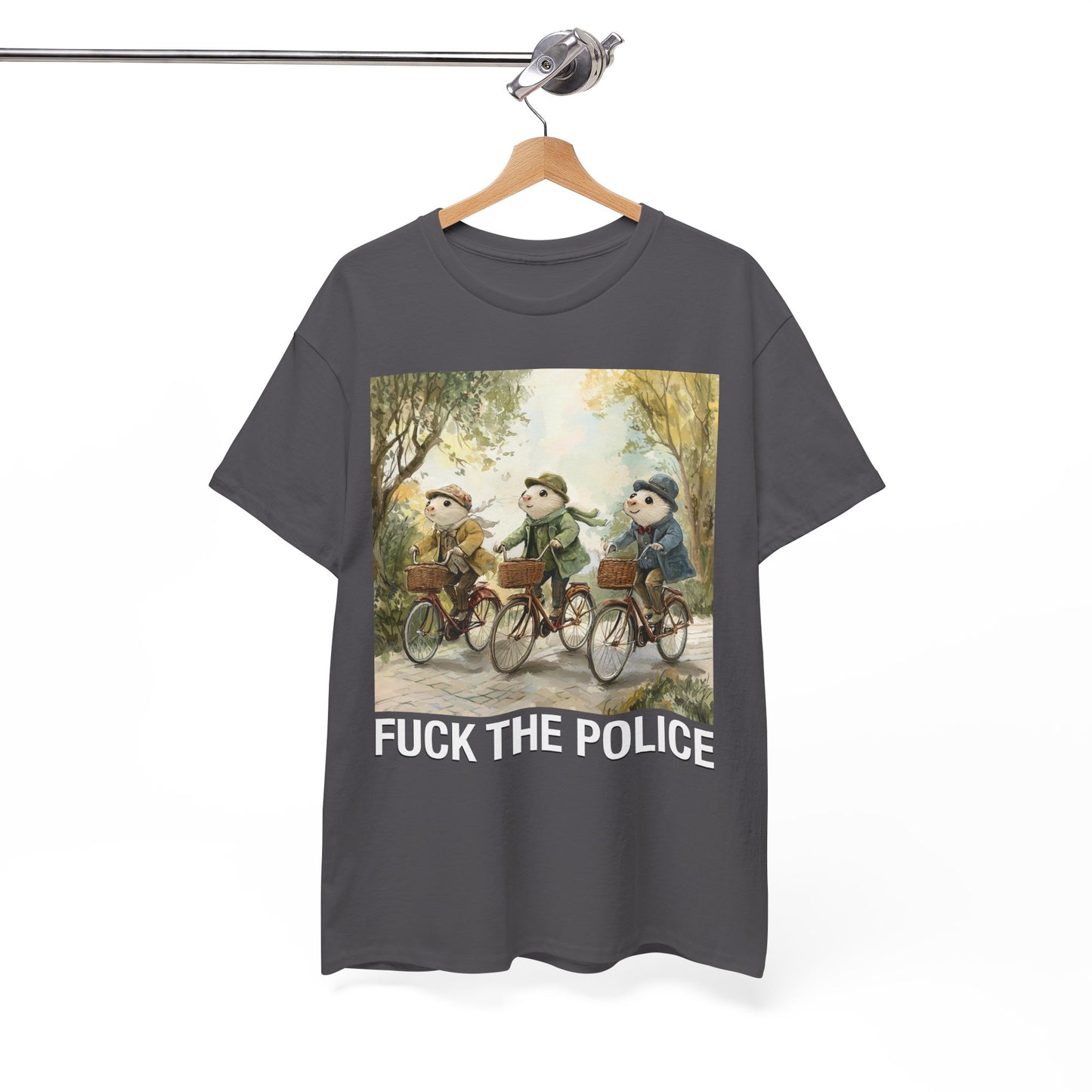 Unisex Heavy Cotton Tee -F**K the police