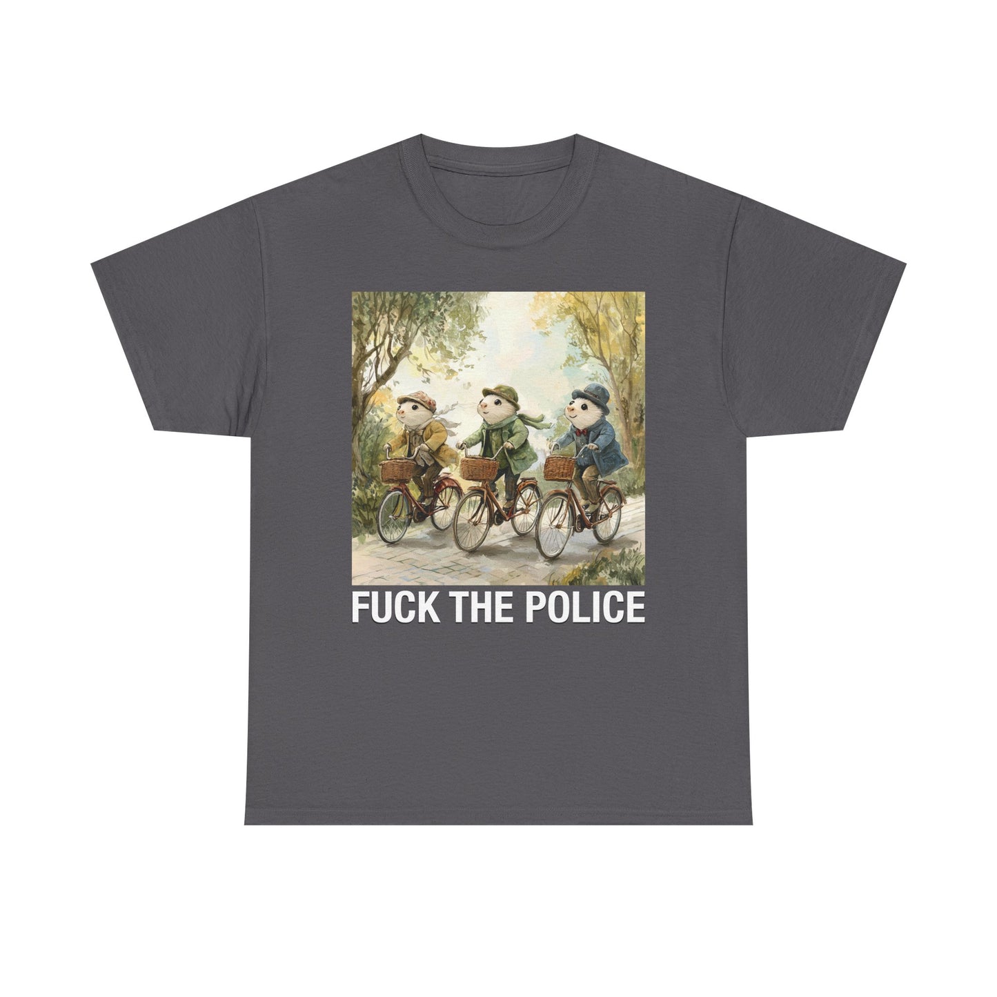 Unisex Heavy Cotton Tee -F**K the police