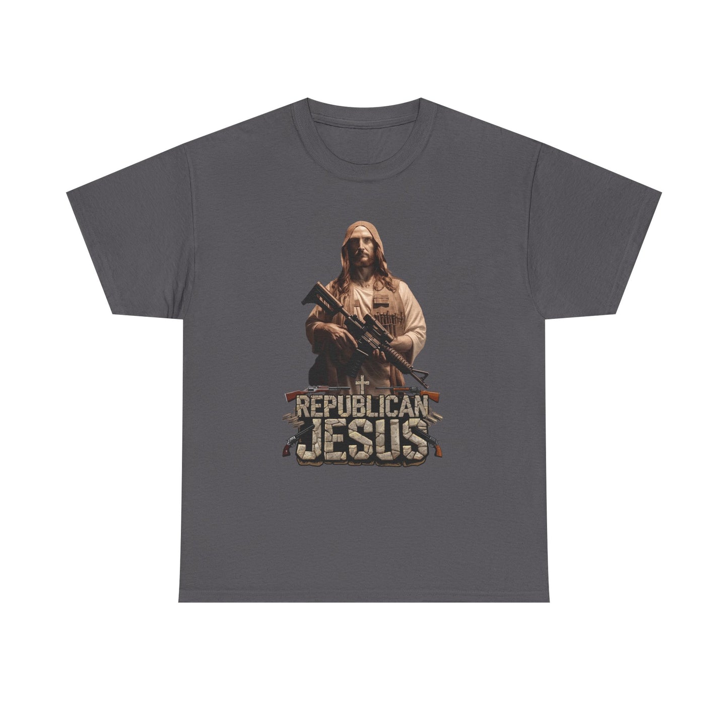 Unisex Heavy Cotton Tee- Republican Jesus #2