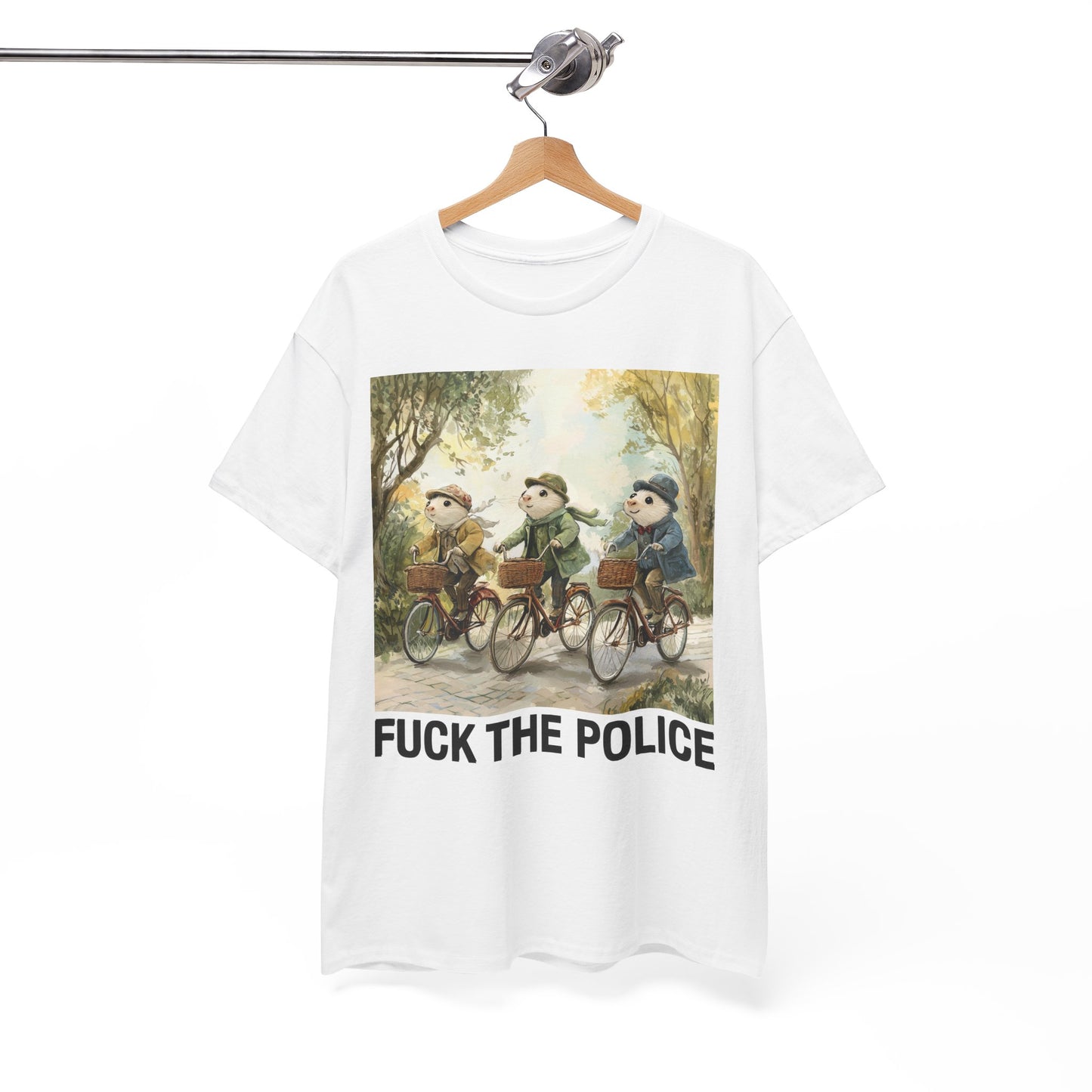 Unisex Heavy Cotton Tee -F**K the police