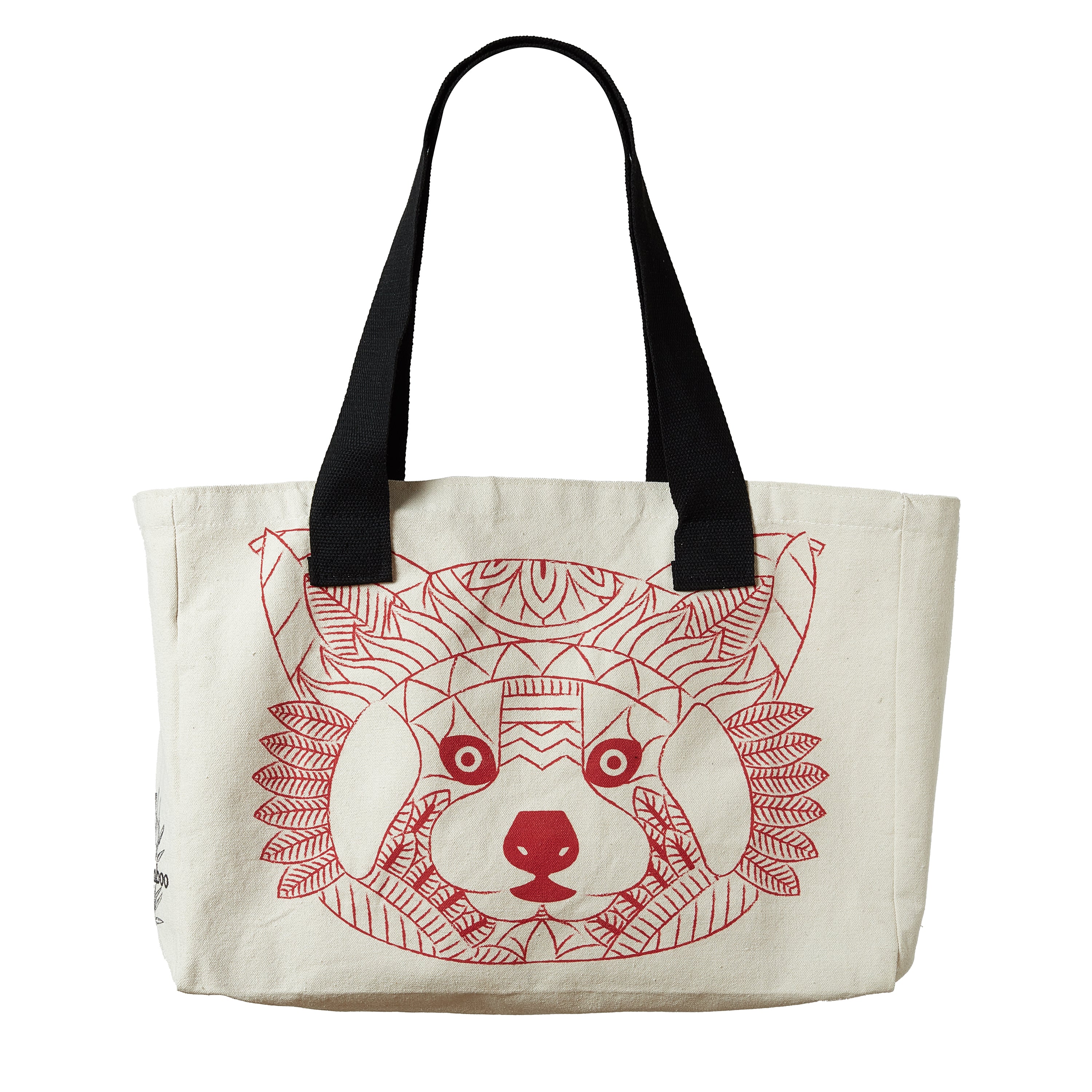 Strand Bookstore 2024 Red & White Keep Calm and Read On Cotton Canvas Tote Bag