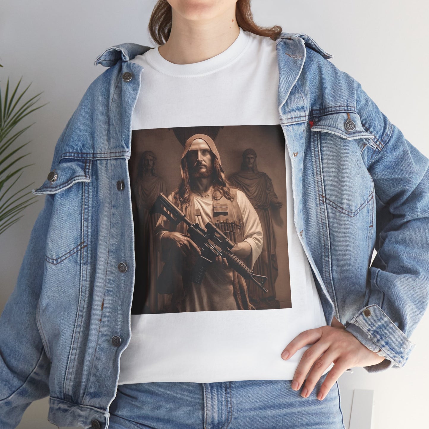 Unisex Heavy Cotton Tee- Republican Jesus