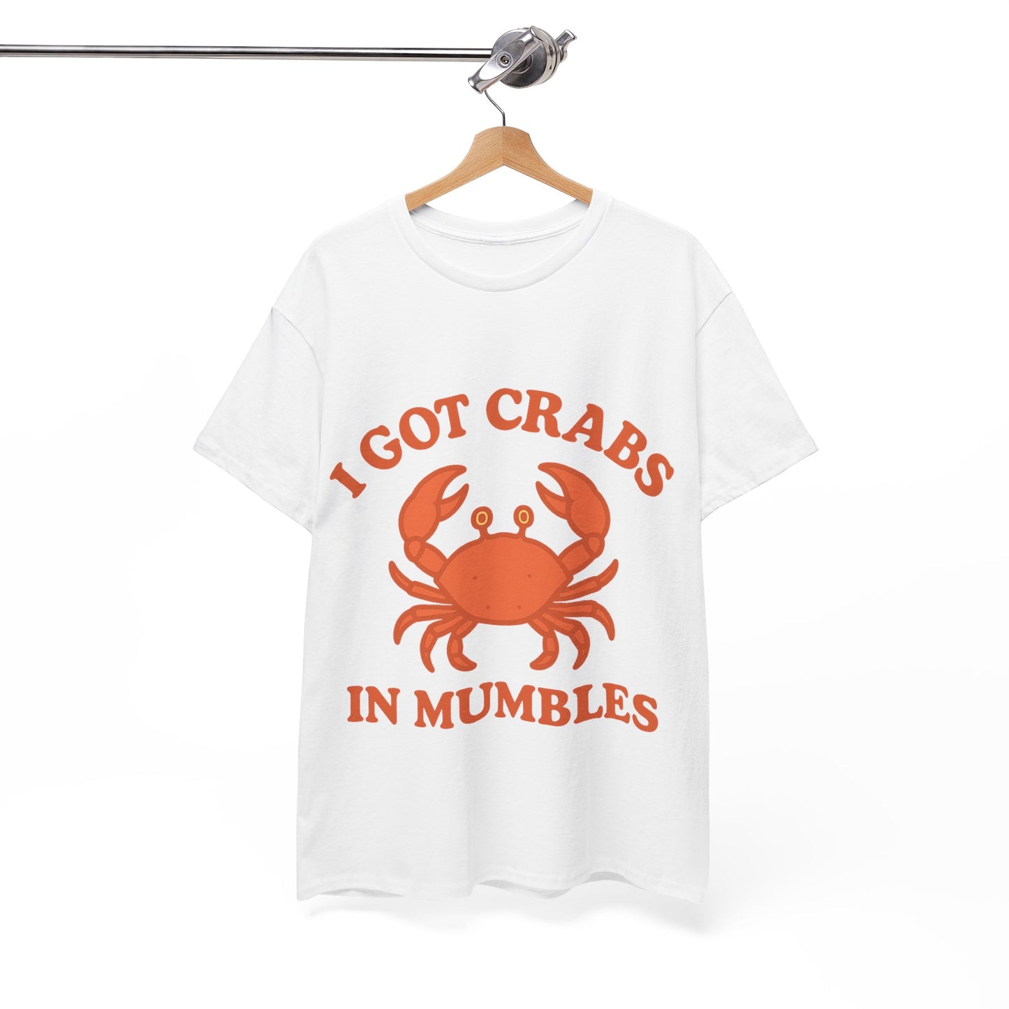 Unisex Tee - I Got Crabs in Mumbles, Casual T-Shirt, Fun Gift for Seafood Lovers, Coastal Vibe Apparel, Beach Party Wear