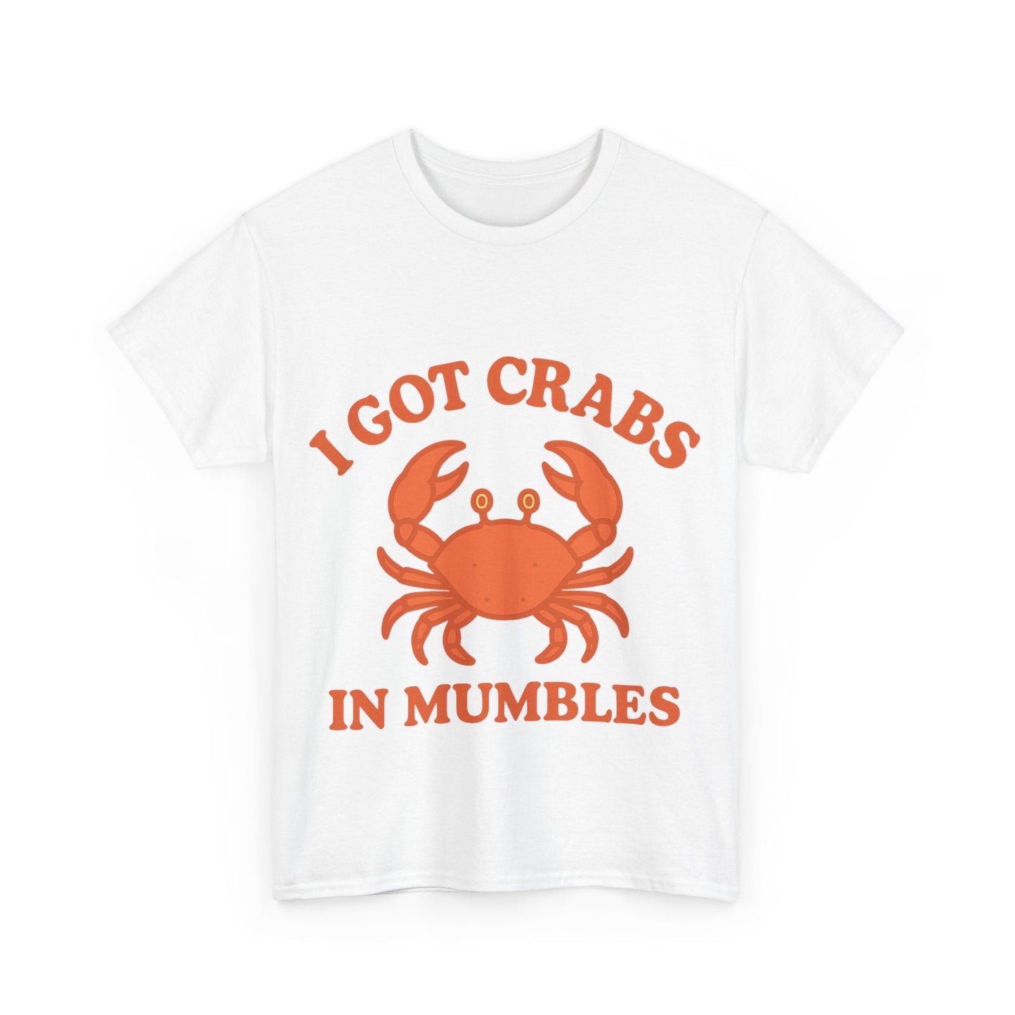 Unisex Tee - I Got Crabs in Mumbles, Casual T-Shirt, Fun Gift for Seafood Lovers, Coastal Vibe Apparel, Beach Party Wear